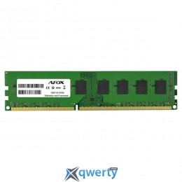 AFOX DDR3-1333 2GB PC3-10600 (AFLD32AM1P)
