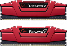 G.SKILL Ripjaws V Blazing Red DDR4-2800 16GB (2x8) PC-22400 (F4-2800C15D-16GVRB)