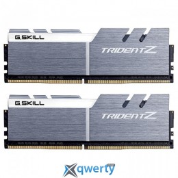 G.SKILL Trident Z Silver/White DDR4 3600MHz 32GB Kit 2x16GB XMP (F4-3600C17D-32GTZSW)