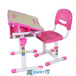 Комплект FunDesk Парта и стул-трансформеры Bambino Pink