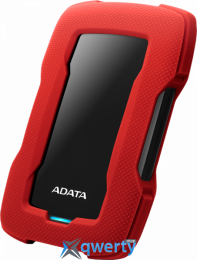 HDD 2.5 microUSB 3.2 ADATA HD330 Durable 1TB Red (AHD330-1TU31-CRD)