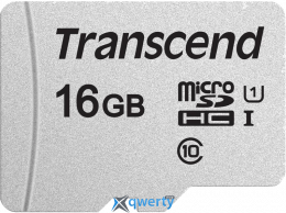 microSD Transcend 300S 16GB Class 10 (TS16GUSD300S)