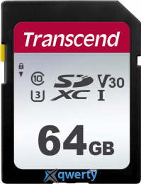 SD Transcend 300S 64GB Class 10 V10 (TS64GSDC300S)