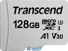 microSD Transcend 300S 128GB Class 10 V30 A1 (TS128GUSD300S)