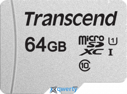 microSD Transcend 300S 64GB Class 10 A1 (TS64GUSD300S)