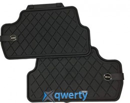 Mini Genuine All Weather Floor Mats Essential Black Rear For F56 (51472354164)
