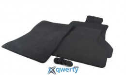Комплект черных велюровых ковриков салона для BMW X5 (E70) (51477290024)