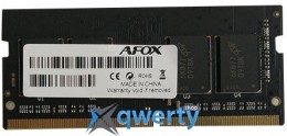 So-Dimm AFOX DDR4 4GB 2400MHz (AFSD44EK2P)