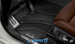 Всепогодные напольные коврики для BMW X5 G05, передние (51472458551)