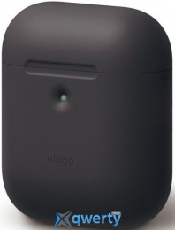Elago A2 Silicone Case Black for Airpods with Wireless Charging Case (EAP2SC-BK)