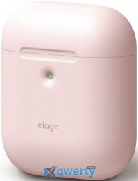 Elago A2 Silicone Case Lovely Pink for Airpods with Wireless Charging Case (EAP2SC-PK)
