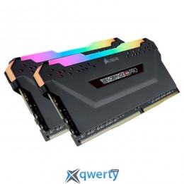 Corsair DDR4-3600 16GB PC4-28800 (2x8) Vengeance RGB Pro Black (CMW16GX4M2C3600C18)