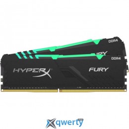 KINGSTON HyperX DDR4-3466 16GB PC4-27700 (2x8) Fury RGB Black (HX434C16FB3AK2/16)