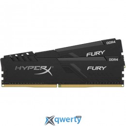 KINGSTON HyperX DDR4-2400 8GB PC4-19200 (2x4) Fury Black (HX424C15FB3K2/8)