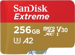 microSD SanDisk Extreme 256GB V30 A2 (SDSQXA1-256G-GN6MA)