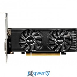 MSI PCI-Ex GeForce GTX 1650 Low Profile OC 4GB GDDR5 (128bit) (1695/8000) (DVI, HDMI) (GTX 1650 4GT LP OC)