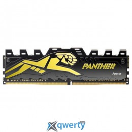 APACER Panther Black/Yellow DDR4 2400MHz 8GB (AHU08GGB24CDU7G)