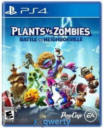 Plants vs Zombies: Битва за Нейборвиль PS4 (русские субтитры)