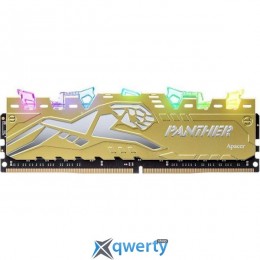 APACER Panther Rage RGB Silver-Golden DDR4 2666MHz 8GB XMP (EK.08G2V.GQM)