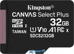 microSD Kingston Canvas Select Plus 32GB Class 10 V10 A1 (SDCS2/32GBSP)