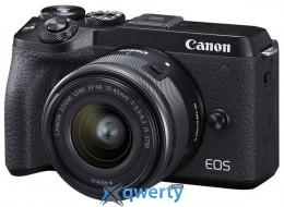 Canon EOS M6 Mark II + 15-45 IS STM + EVF Kit Black (3611C053)