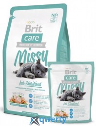 Brit Care Cat 2 kg Missy for Sterilised (д/стерилизованных кошек) (1111141325)