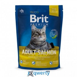 Brit Premium Cat Adult Salmon  300g (д/взрослых с лососем) (1111143473)
