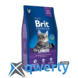 Brit Premium Cat Senior 8 kg (д/ пожилых кошек) (1111143490)