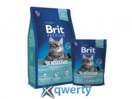 Brit Premium Cat Sensitive 1,5 kg (д/ кошек c чувствительным пищеварением) (1111143477)