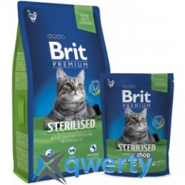 Brit Premium Cat Sterilized  300g (д/стерилизованных кошек) (1111143474)