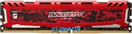Crucial DDR4-3200 16GB PC4-25600 Ballistix Sport LT RED (BLS16G4D32AESE)