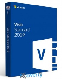 Microsoft Visio Standard 2019 32-bit/x64 Russian EM DVD (D86-05813)