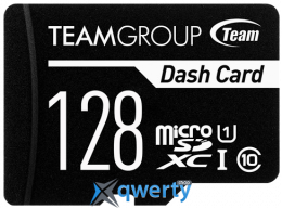 microSD Team Dash Card 128GB Class 10 +SD адаптер (TDUSDX128GUHS03)