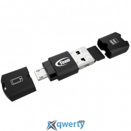 Team 64GB M141 Black USB 2.0 (TUSDX64GUHS36)