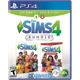 The Sims 4 plus Cats and Dogs PS4