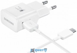 Samsung 2A + Type-C Cable (Fast Charging) White (EP-TA20EWECGRU)