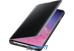 Samsung Clear View Cover для смартфона Galaxy S10 (G973) Black (EF-ZG973CBEGRU)