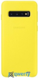 Samsung Leather Cover для смартфона Galaxy S10+ (G975) Yellow (EF-VG975LYEGRU)