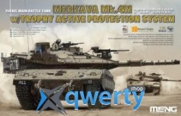 Meng Israel Main Battle Tank Merkava Mk.4m W/Trophy Active (TS-036)