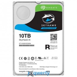 Seagate SkyHawk Al HDD 10TB 7200rpm 256MB (ST10000VE0004) 3.5 SATAIII