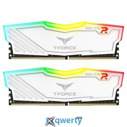TEAM Delta RGB White DDR4 3000MHz 32GB (2x16) (TF4D432G3000HC16CDC01)