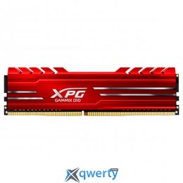 ADATA XPG Gammix D10 Red DDR4 3200MHz 16GB XMP (AX4U3200316G16-SR10)