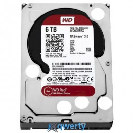 WD Red 6TB SATA/256MB (WD60EFAX) 3,5