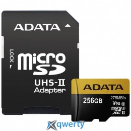 ADATA 256GB microSD class 10 UHS-II U3 (AUSDX256GUII3CL10-CA1)