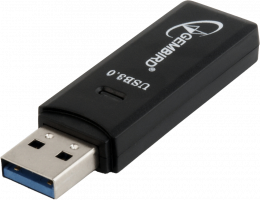 Gembird USB-A 5Gbps → SD, microSD (UHB-CR3-01)