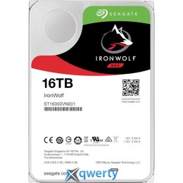 Seagate IronWolf HDD 16TB 7200rpm 256MB ST16000VN001 3.5 SATAIII