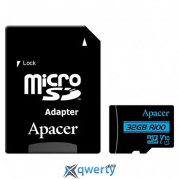 Apacer 32GB microSDHC class 10 UHS-I U1 V10 (AP32GMCSH10U6-R)
