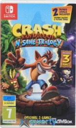 Crash Bandicoot Nsane Trilogy Nintendo Switch (английская версия)