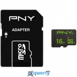 PNY flash 16GB microSDHC class 10 (SDU16GPER50-EF)