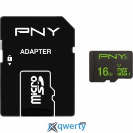 PNY flash 16GB microSDHC class 10 UHS-I (SDU16GHIGPER-1-EF)
